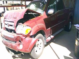 2006 TOYOTA TUNDRA, BURGUNDY, SR5, CREW CAB, 4.7L, AT, 2WD.  Z26326